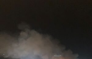 Incendio a Lavinio: sul posto i vigili del fuoco