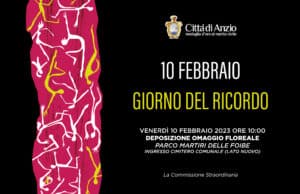 Anzio, Giorno del Ricordo: venerdì 10 febbraio la deposizione di un omaggio floreale al Parco Martiri delle Foibe