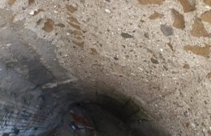 Anzio, plastica e immondizia ritrovata nei resti della villa di Nerone