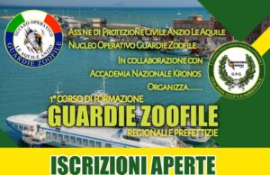 Domani il primo corso di Guardie Zoofile al Centro Ecumenico di Anzio