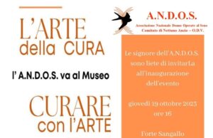 Nettuno, l’Andos incontra l’arte al Forte Sangallo