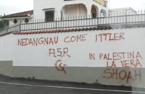 Ancora scritte contro Israele ad Anzio: nuovi graffiti nella zona di Lavinio