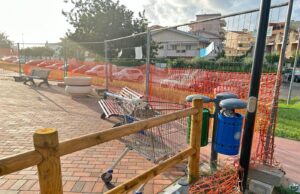 Anzio, atto vandalico al nuovo Green Park ancora da inaugurare