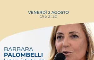 Anzio, per la rassegna “Mareggiate” incontro al Tirrena con Barbara Palombelli