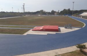 Anzio, al “Bruschini” quasi completati i lavori della pista di atletica leggera
