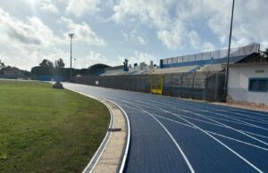 Anzio, consegnata la nuova pista d’atletica leggera dell’impianto “Massimo Bruschini“.