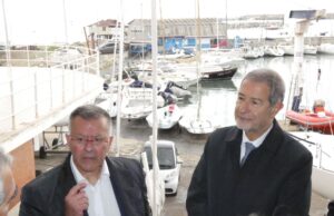 Il ministro delle Politiche del mare Nello Musumeci ad Anzio a sostegno di Stefano Bertollini