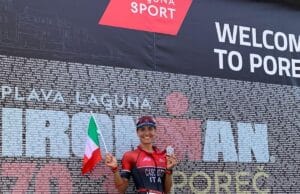 L’anziate Maria Casciotti seconda al Plava Laguna di triathlon in Croazia