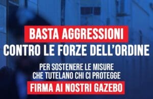 Nettuno, sostegno alle forze dell’ordine: grande partecipazione alla raccolta di firme