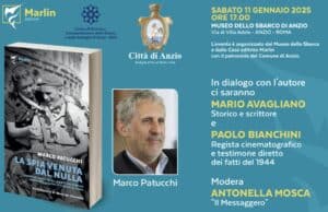 Anzio, a Villa Adele presentazione del libro “La spia venuta dal nulla” di Marco Patucchi