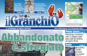 Abbandonato e sfregiato – Clicca e sfoglia GRATIS il settimanale online il Granchio