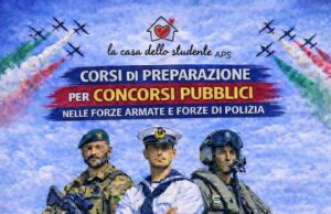 La Casa dello Studente aiuta nella preparazione ai concorsi per le forze armate