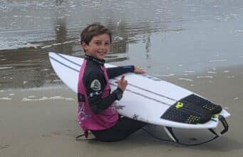 Surf – Il giovanissimo anziate Leonardo Russo conquista la finale Europea Rip Curl Grom Search